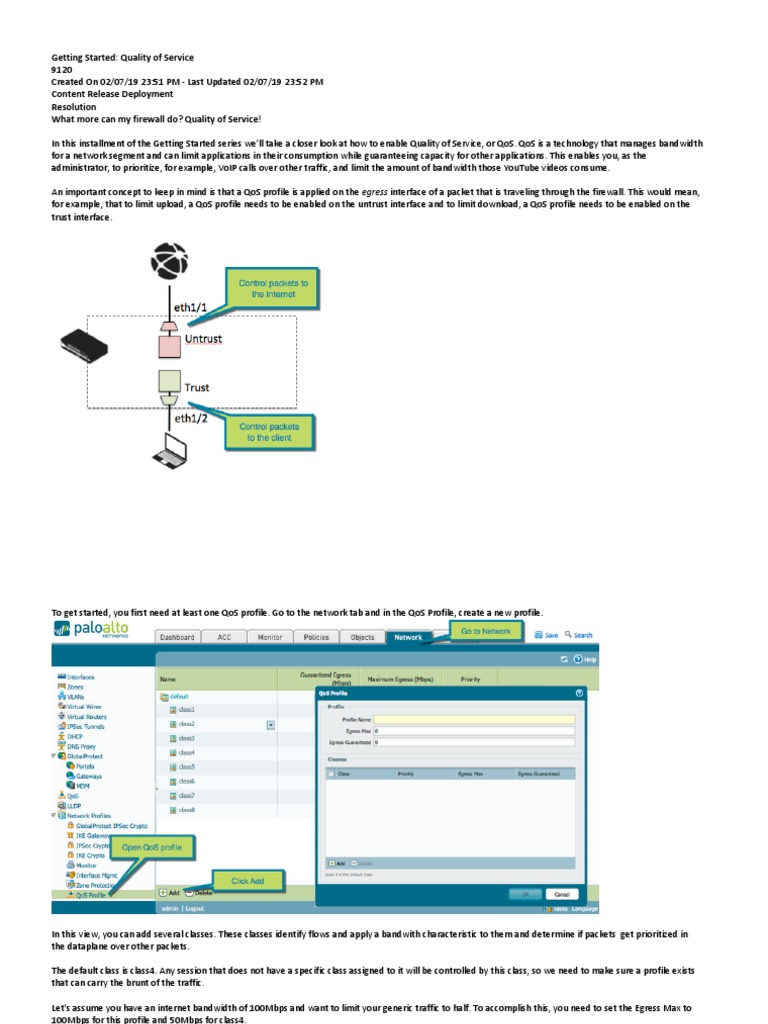 Photo inspiration: Configuring Qos On Palo Alto Firewalls Pdf Photo Inspiration
