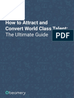 Attract and Convert World Class Talent