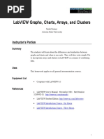 LabVIEW Graphs, Charts, Arrays and Clusters