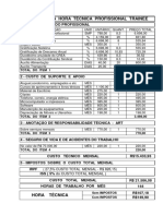 Metodologia para Avaliacao Dos Honorarios de Projetos de HVAC Da Abrava 2014