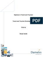 Travel and Tourism Development 1 Study Guide PDF