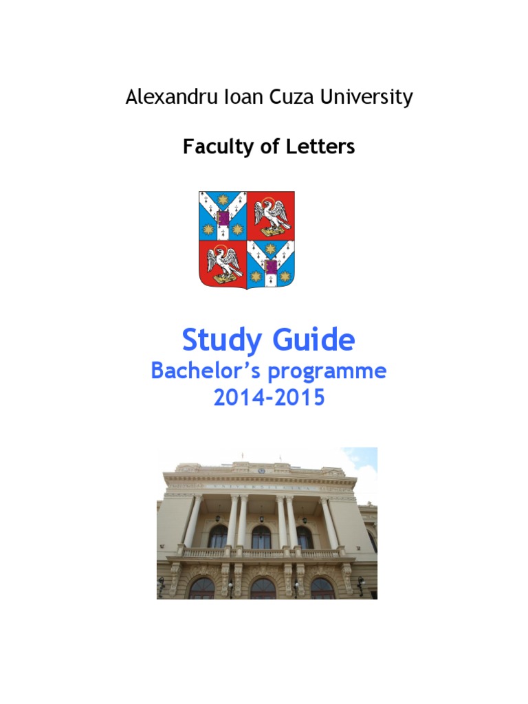 Study Guide Ba 2014 15 Pdf Part Of Speech Linguistics