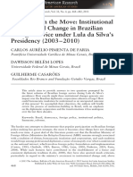 Faria, Belem. Itamaraty On The Move - Institutional and Political Change in Brazilian Foreign Service Under Lula Da Silva's Presidency (2003-2010)