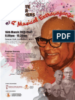 K. Sri Dhammananda - Tribute To Our Teachers - Concert Booklet