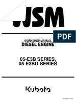 Sm-Kubota 05-E3b Series, 05-E3bg Series Diesel Engine Service Repair Manual