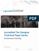2017 - Accredited Tier Design Technical Paper Series - Continous Cooling