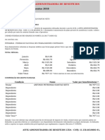 Demonstrativo de Pagamentos 2018 PDF