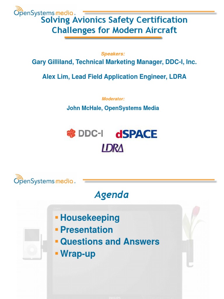 LDRA Solving Avionics Safety Certification Challenges Webcast April ...
