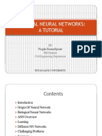 Artificial Neural Networks: A Tutorial: Neginyousefpour