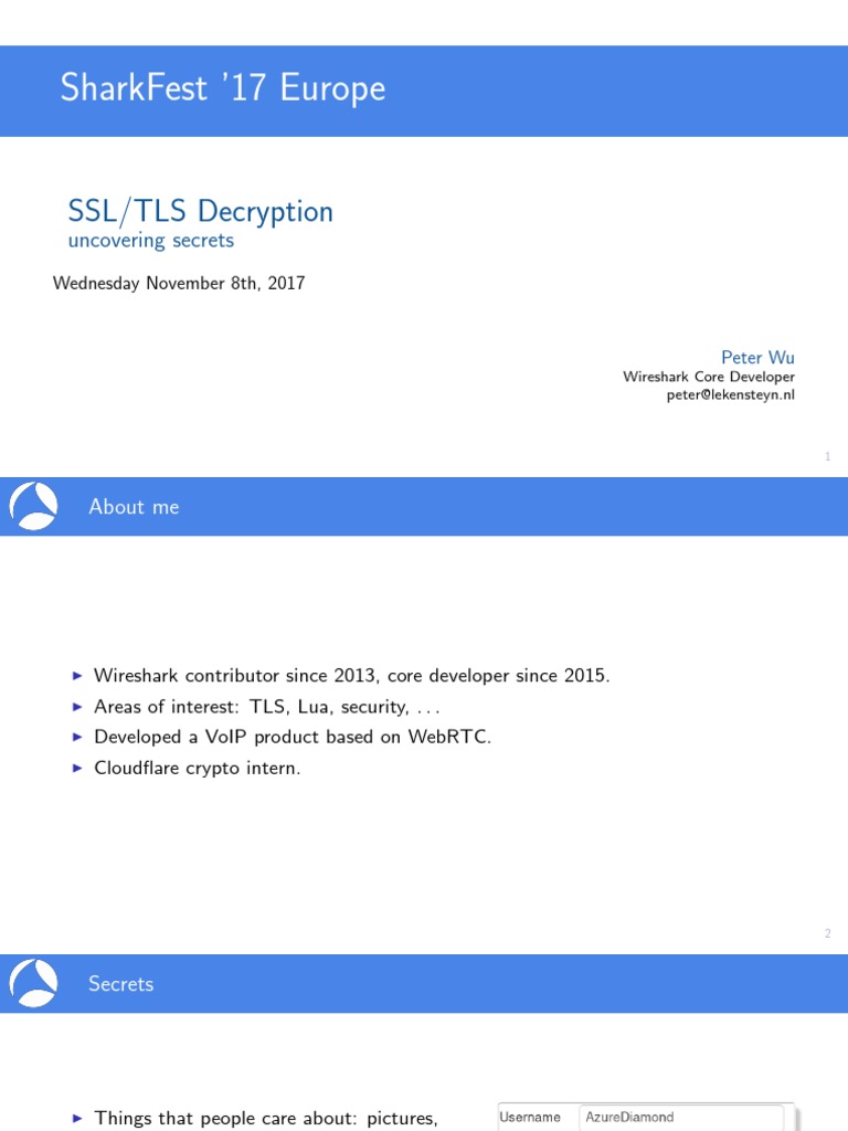 SSL TLS Decryption Uncovering Secrets | PDF | Transport Layer Security ...