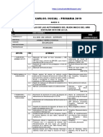 Actividades Del Buen Inicio Del Año Escolar 2019 en La I.E. - BM