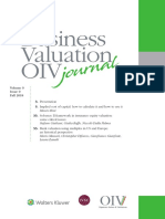 Businessvaluationoivjournal0 2018 PDF