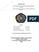 98940489-Makalah-Peranan-Ilmu-Pengetahuan-Dan-Teknologi-Dalam-Kehidupan-Manusia-Dampak-Thd-Pendayagunaan-SDA-amp-SDM.docx