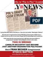 Carolyn McCarthy's Pay To Play Scandal