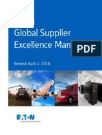 Eaton Global Supplier Excellence Manual