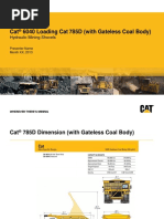 Catalog Specifications Caterpillar 7495 Electric Rope Shovel Rope Crowd ...