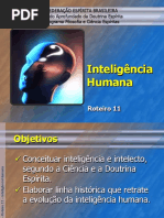 Roteiro 11 Inteligencia Humana
