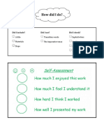 Assessment As Learning