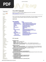 Cisco IOS Commands