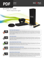 Scopia Xt1200: Never Compromise Again