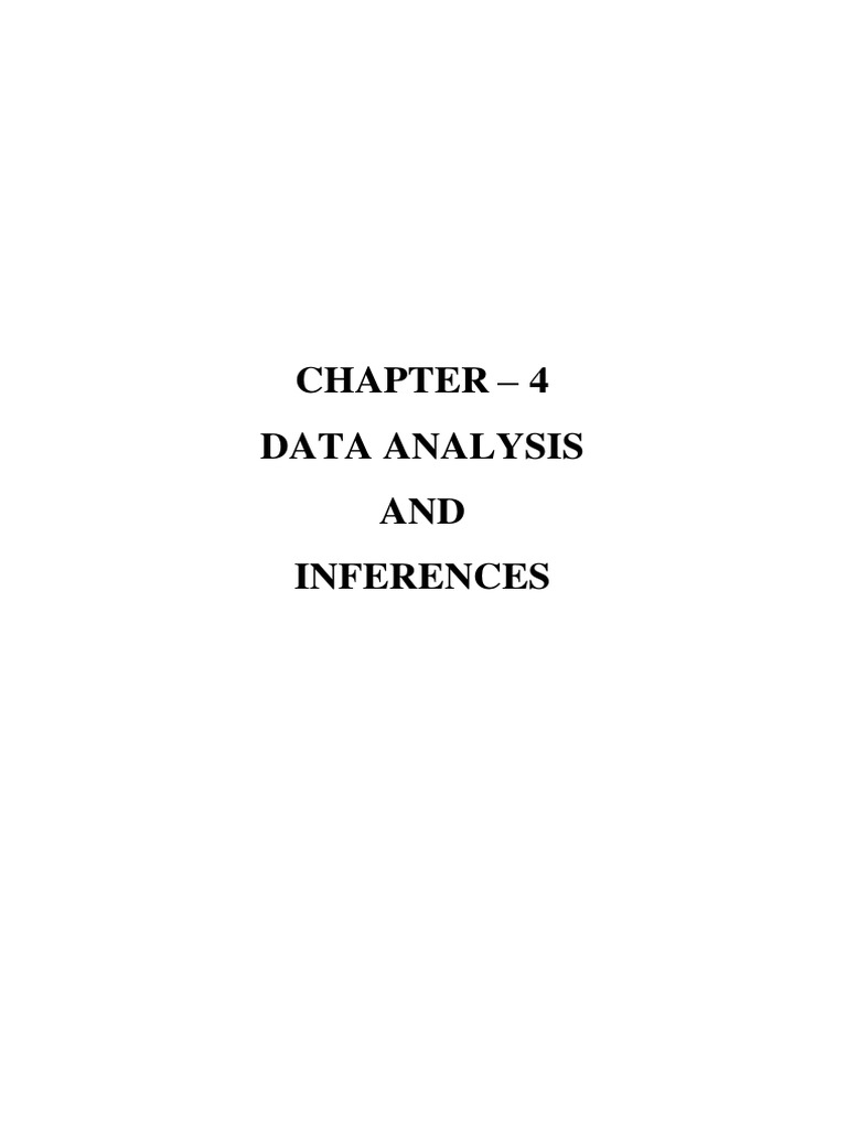 Chapter - 4 Data Analysis AND Inferences | PDF | Beta (Finance ...