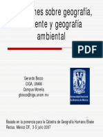 Bocco Geografia y Ambiente