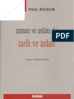 5763 2 Zaman Ve Anlati 2 Tarix Ve Anlati Paul Ricoeur Mehmed Rifat 2009 238s
