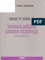 5763 3 Zaman Ve Anlati 3 Qurmaca Anlatida Zamanin Bichimlenishi Paul Ricoeur Mehmed Rifat 2012 294s