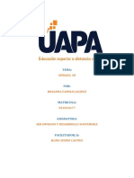 Tarea Desarrollo Sostenible Tare III