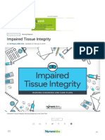 Impaired Tissue Integrity - Nursing Diagnosis & Care Plan PDF