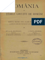 Romania Si Terile Locuinte de Romani PDF