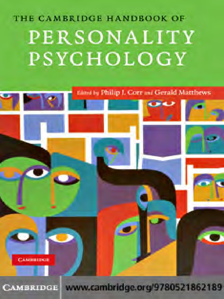 The Cambridge Handbook Of Personality Psychology Pdf Personality Psychology Psychopathy