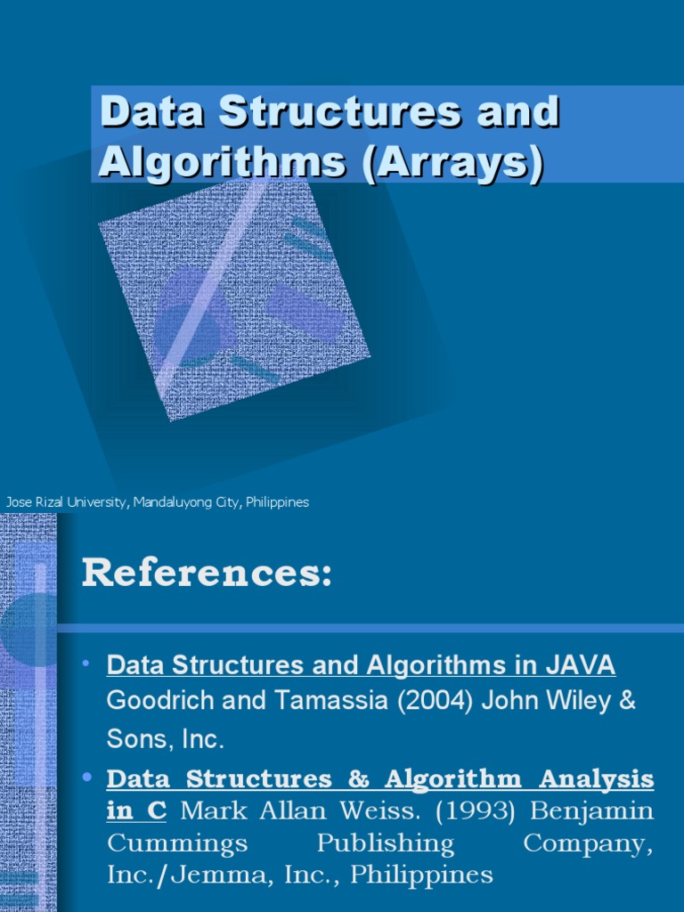 DSA2 Arrays (061808) | PDF | Array Data Type | Integer (Computer Science)