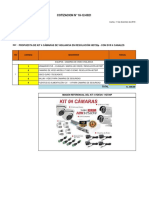 Modelo de Cotización de Cámaras de Seguridad