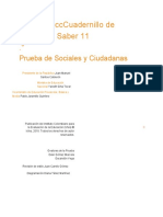 Cuadernillo de Preguntas Saber 11 - Sociales y Ciudadanas