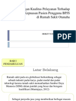 Kualitas Pelayanan Pasien BPJS Di Rumah Sakit Otanaha Kota Gorontalo