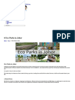 6 Eco Parks in Johor - Ideal Getaway To Spend Your Weekend PDF