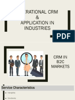 Operational CRM & Application in Industries