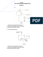 CEV 544 Process Control and Instrumentations Tutorial 1