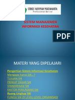 Sistem Manajemen Informasi Kesehatan