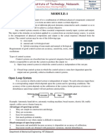 Control System-NOTES PDF