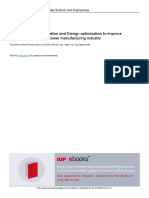 Simulation Optimization Improves Cooling Tower Productivity