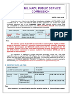 TNPSC Accounts Officer Recruitment Notification