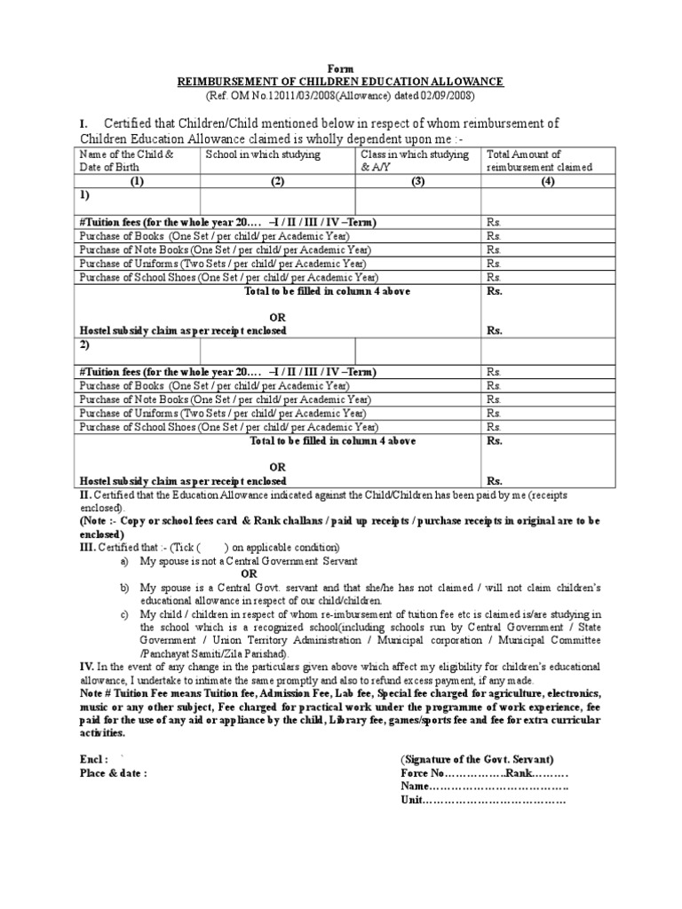 cea form.doc Fee Payments
