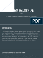 murder mystery lab