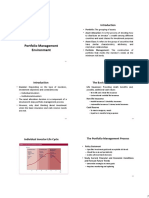 Portfolio Management Introduction