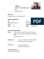 Ag Resume