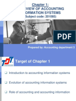 Chapter 1 - Overview of Accounting Information Systems PDF