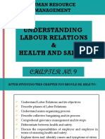 Understanding Labour Relations & Health and Safety Chapter No. 9