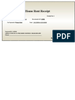 House Rent Receipt Template4